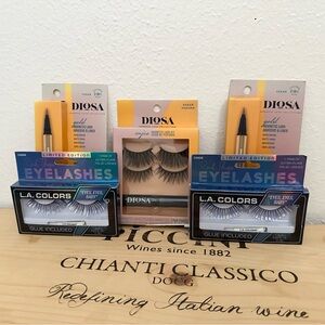 LA Colors Diosa Sparkly Lashes Magnetic Liner Set of 5